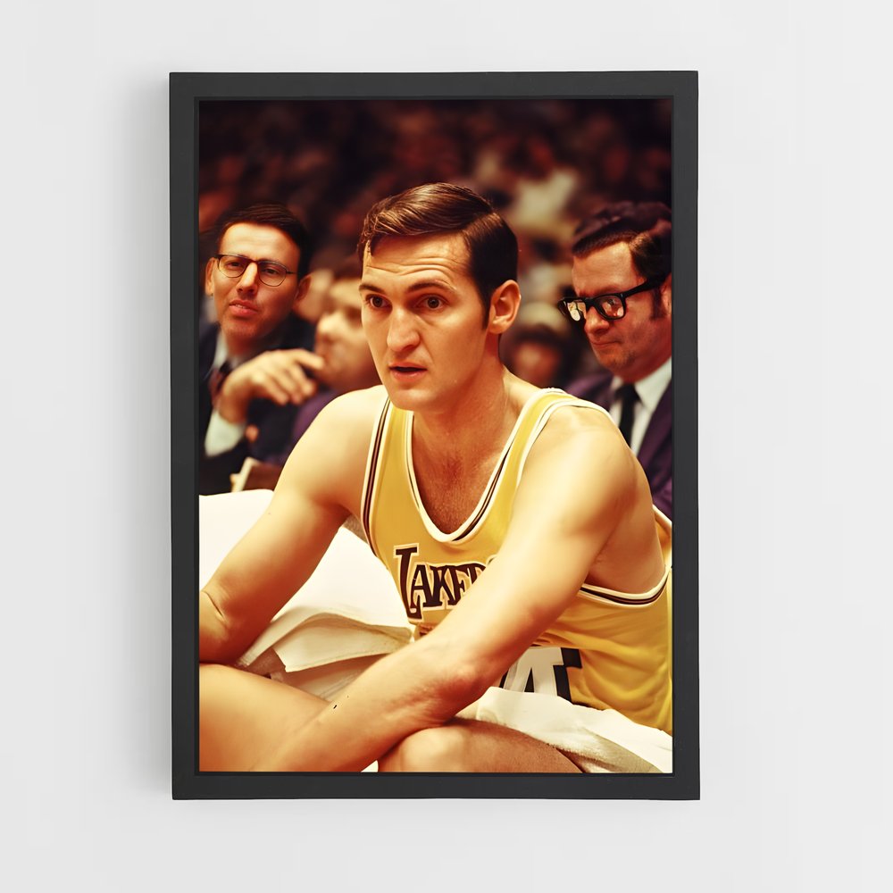 Poster Relaxing with Jerry – affiche Basketball (vue 2)